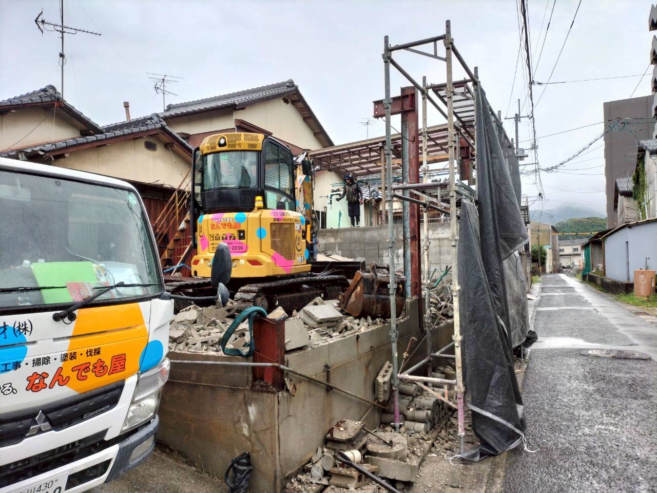 K様邸 倉庫解体