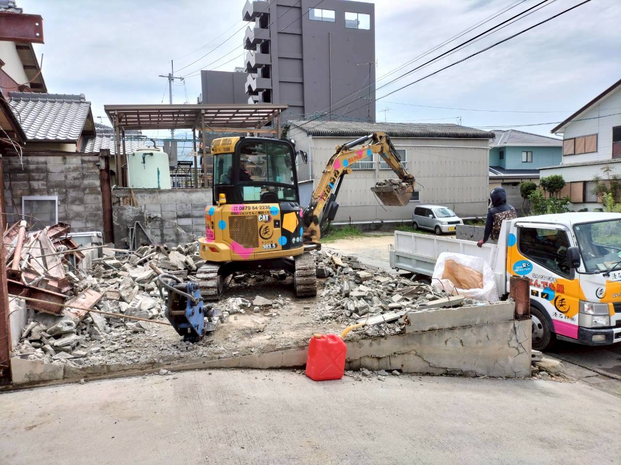 K様邸 倉庫解体