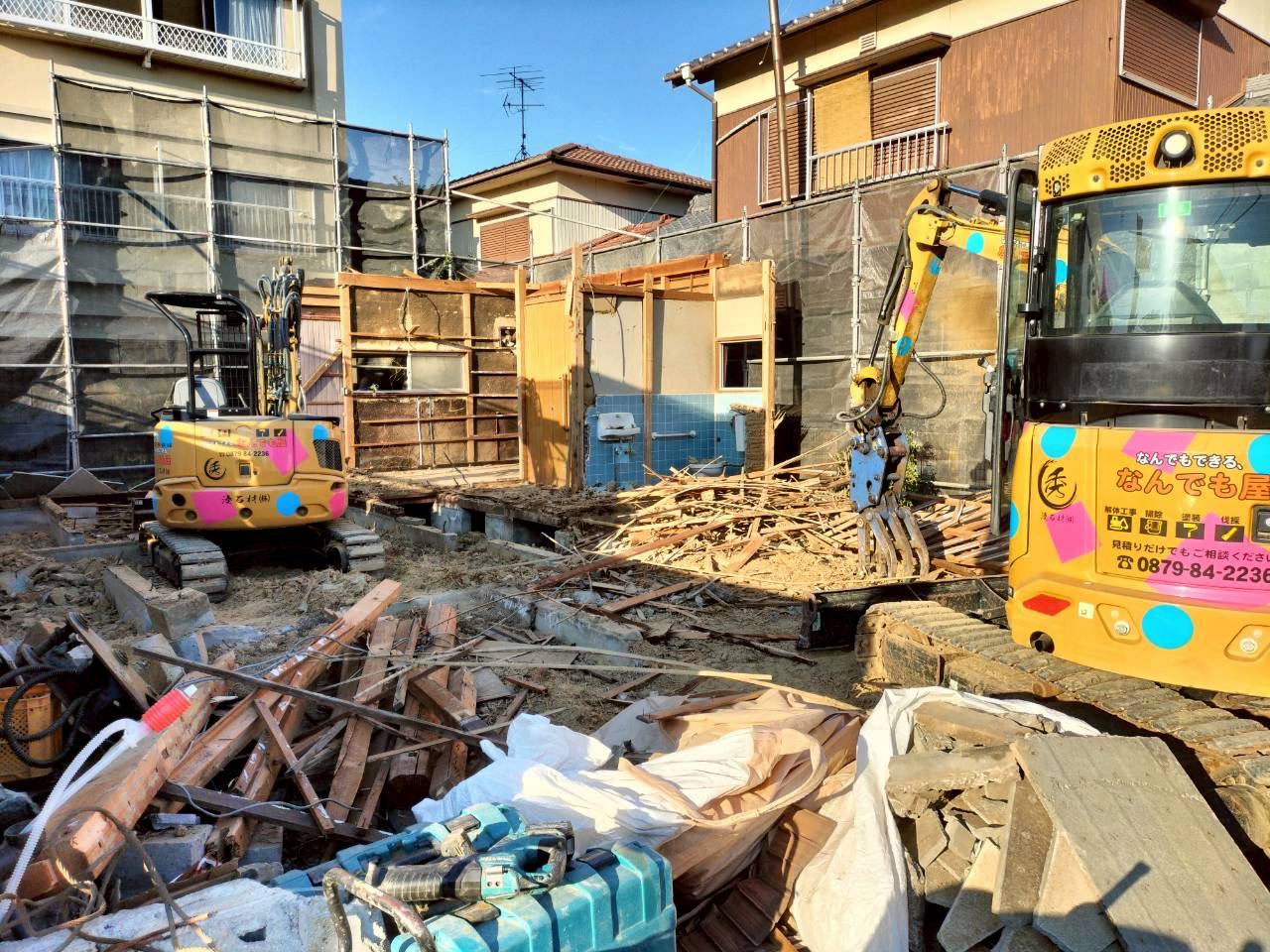 K様邸 倉庫解体